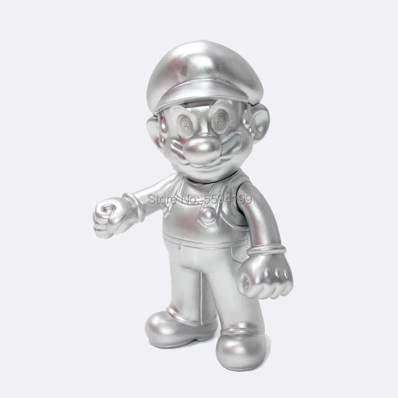 13cm Mario Bros Luigi Yoshi Koopa Yoshi Mario Maker Odyssey Mushroom Toadette DONKEY KONG PVC Action Figures Toys Model Dolls