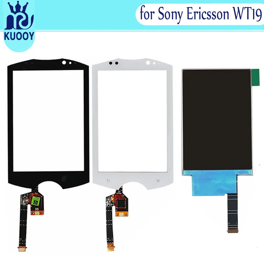 ЖК-экран для sony Ericsson WT19 WT19a WT19i ЖК-дисплей Сенсорная панель дигитайзер Сенсорное стекло