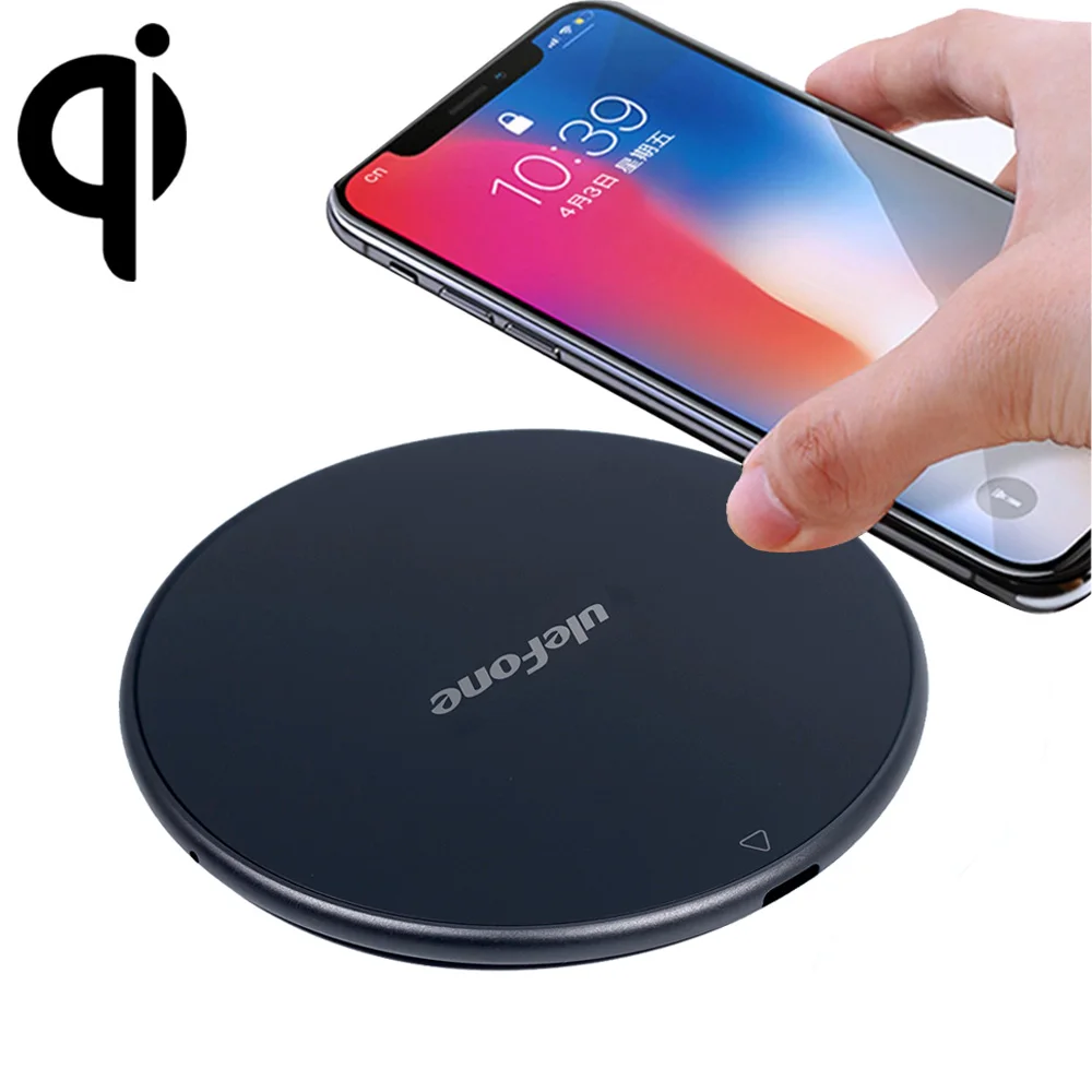 

Ulefone UF002 Qi Wireless Charger for iPhone Samsung Xiaomi Huawei 10W Blackview DOOGEE Mobile Phone