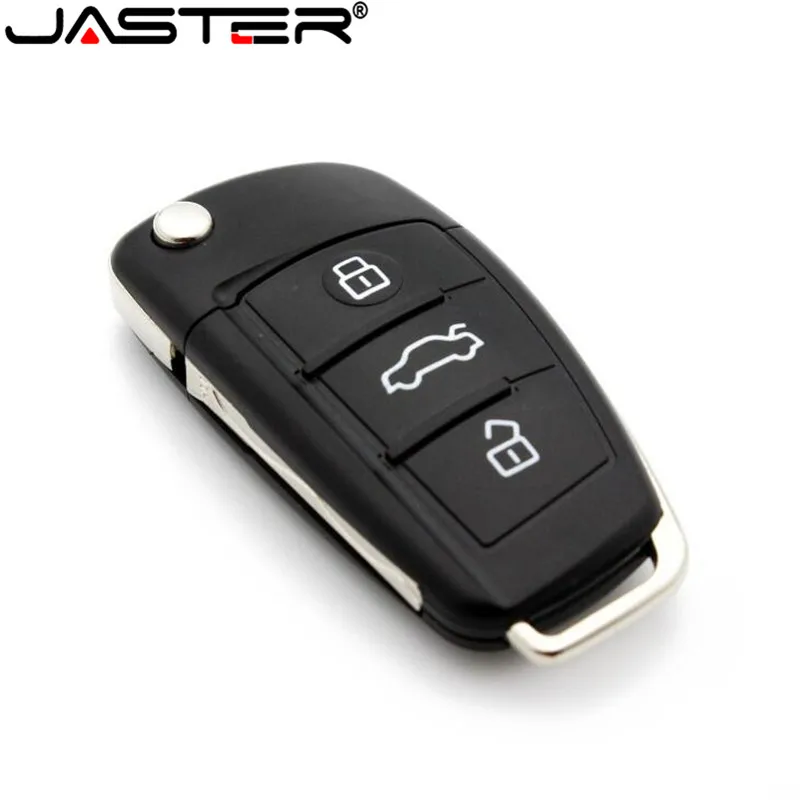 JASTER оптовая продажа Usb флеш накопитель 100% реальная емкость Автомобильный ключ 8