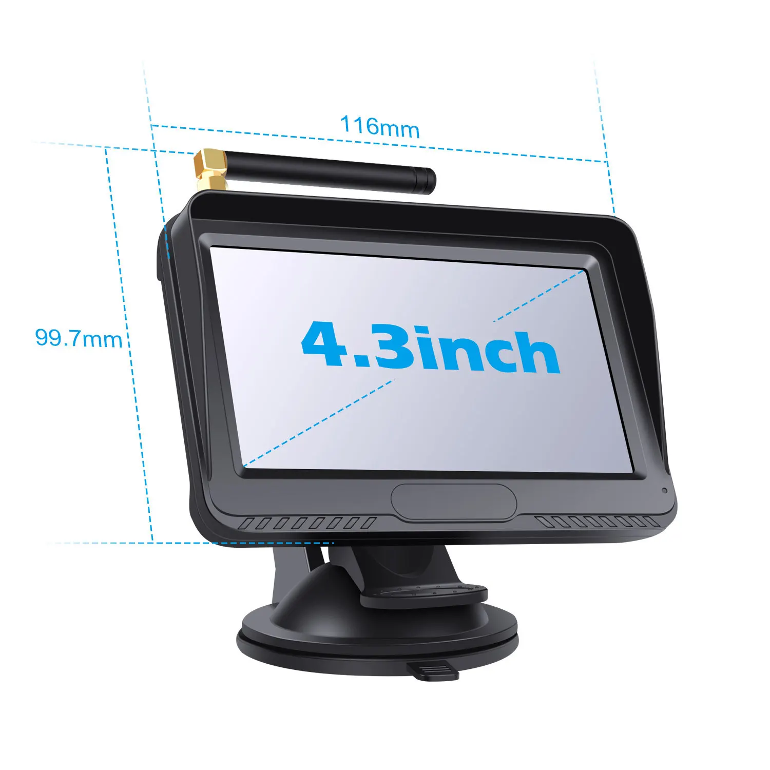 4.3 inch digital wireless reversing video car monitor AHD blind spot night vision surveillance camera manufacturer | Автомобили и