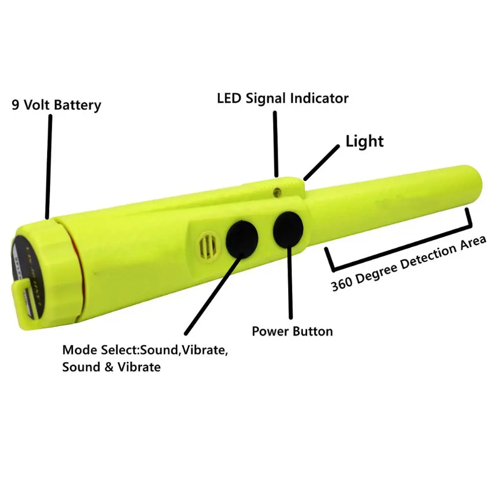 Новинка 2019 Высокочувствительный металлоискатель pinpointer золотоискатель