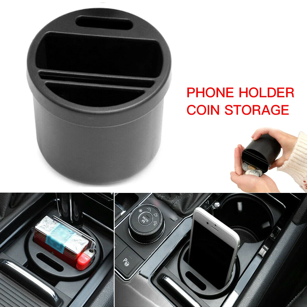 

Car Seat Gap Mini Multifunction Storage Box Organizer Coin Phone Cup Holder Auto Organizer Cup Storage Box Car Accessories