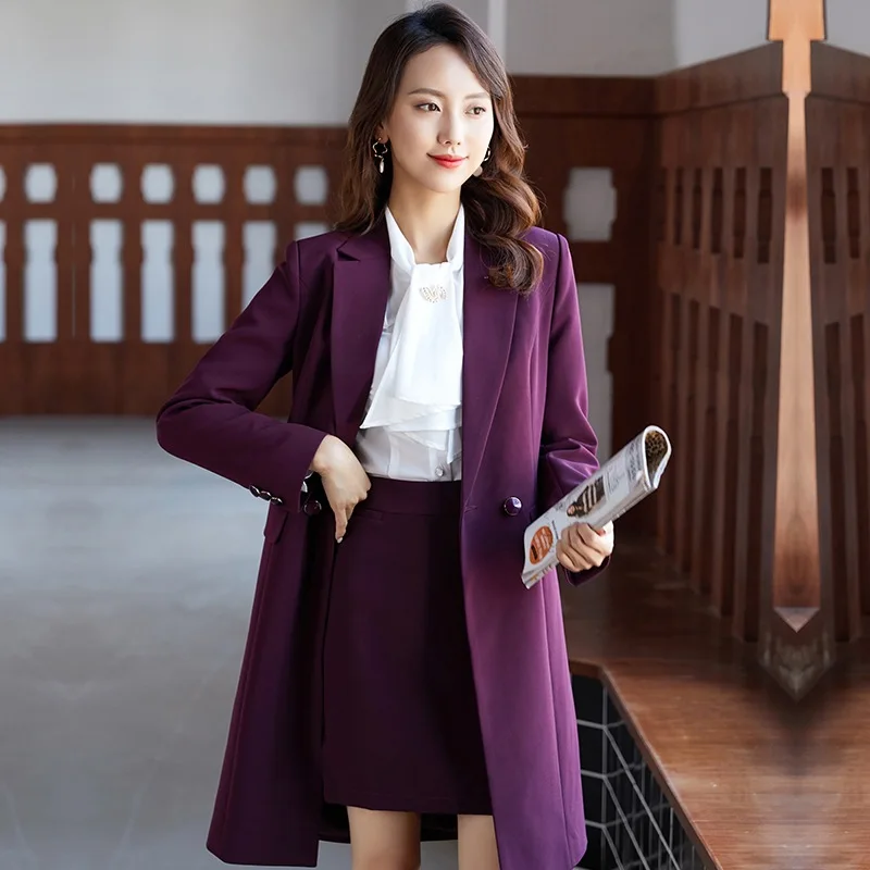 

2019 Korean-style Slim Fit-Style Overcoat Autumn And Winter New Style WOMEN'S Coat Trench Coat X-long Overcoat