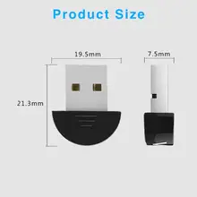 Универсальный USB Bluetooth 5,0 адаптер Бесплатный привод настольный компьютер Bluetooth ключ приемопередатчик музыкальный аудио приемник