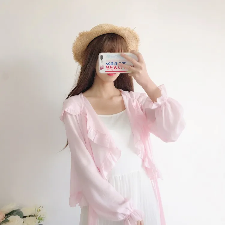 Японский солнцезащитный милый топ Лолиты kawaii Девушка винтажный плащ платок для защиты от солнца викторианское пальто с капюшоном Кружева Готический Лолита пальто cos