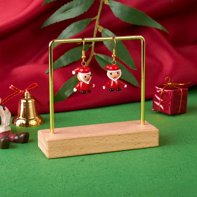 PH PandaHall Weihnachts Perlen Set - 22 Stück Glasperlen Mit Weihnachtsmotiven