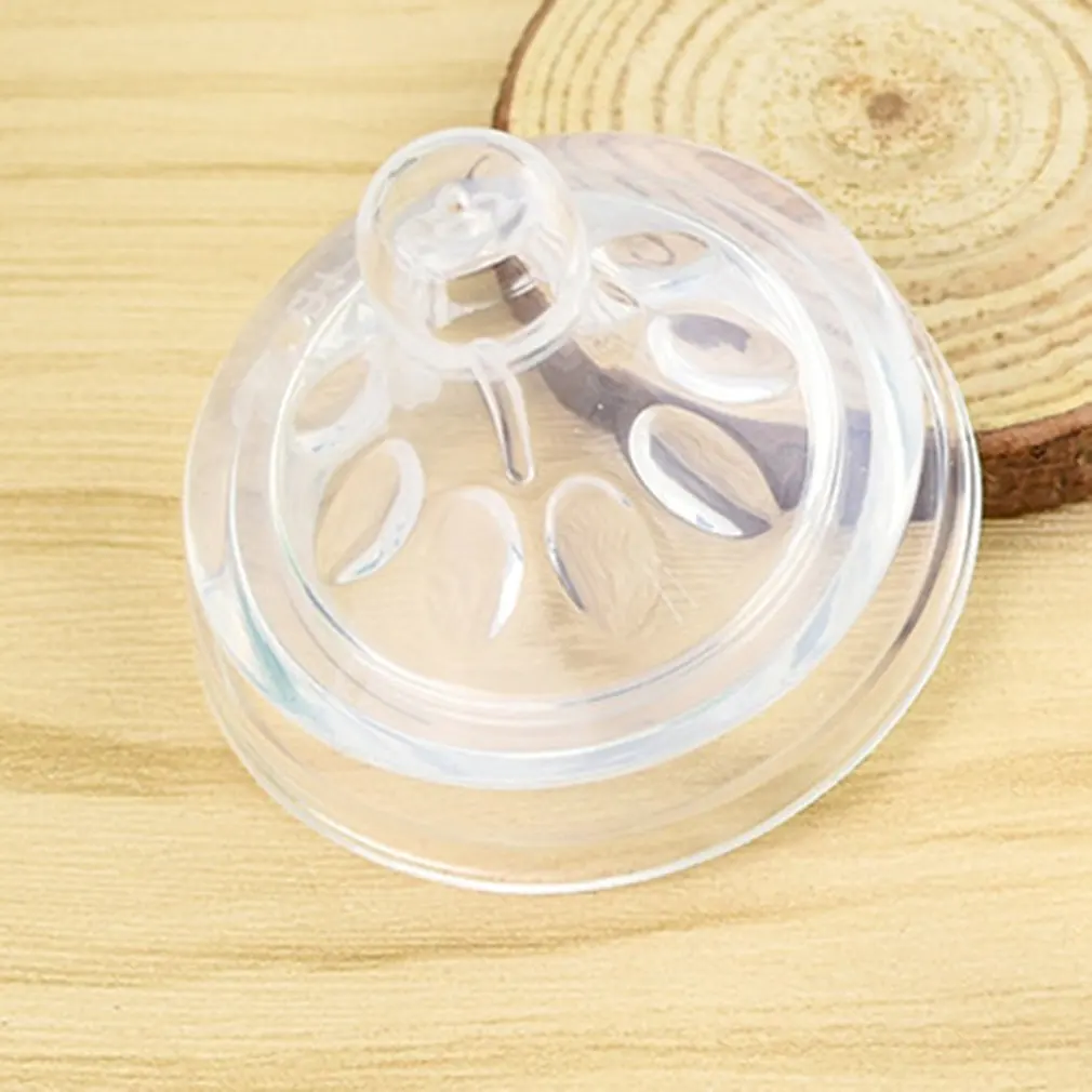 

Infant Silicone Pacifier Non-Toxic Safe Baby Teats Nipples Transparent Soft Simple Baby Feeding Tool