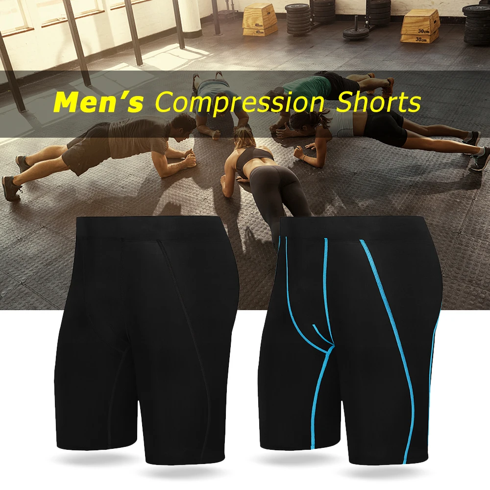 

Lixada Men's Compression Shorts Underwear Running Shorts Quick Dry Sport Tights Athletic Boxer Briefs