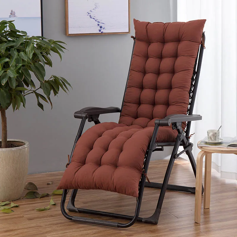 Кресло для отдыха Подушка сиденья зимний патио кресло Открытый подкладки для стула садовая мебель кресла подушка - Цвет: coffee
