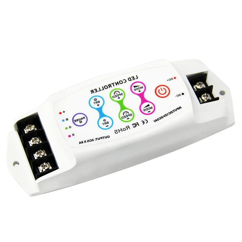 Bc-390Rf 8A/Ch X 3 мульти-Функция Rgb светодиодный контроллер Беспроводной дистанционного Dc12V-24V/Dc5V-24V для светодиодной ленты