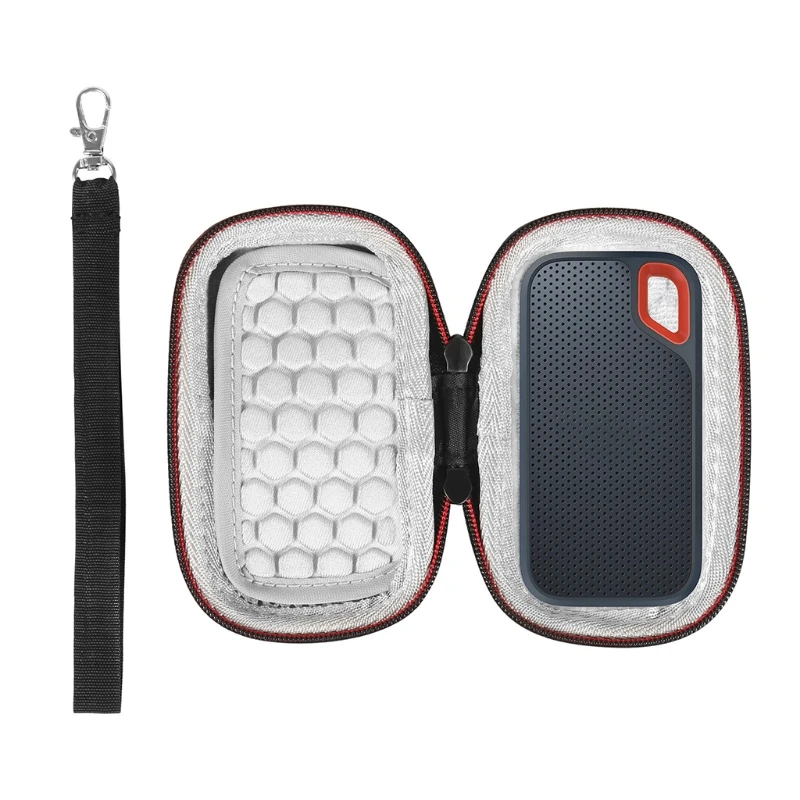 Mala Dura para Sandisk Acessórios de Armazenamento Bolsa Bolsa para Ssd E30 E60 E61