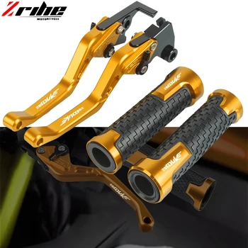 

Motorcycle Accessories Extendable Brake Clutch Levers Handlebar Hand Grips ends For KTM 200Duke 200 Duke 2012 2013 2014-2017 16