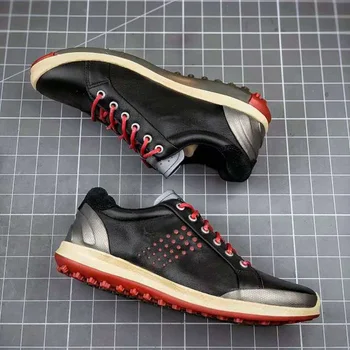 

2020 Autumn Golf Sneakers Men Outdoor Anti Slip Professional Golf Footwear Size 39-45 Joggign Walking Footwear for Golfers