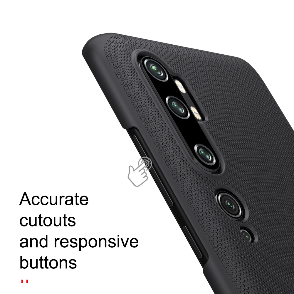 Для Xiaomi Mi CC9 PRO чехол Nillkin матовый щит жесткая задняя крышка из ПК для Xiaomi Mi Note 10/Note 10 Pro матовый чехол Подарочный держатель