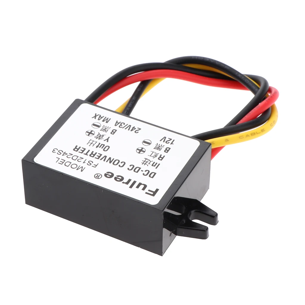 DC Boost Converter 9-22V Step-up To 24V 3A 72W Power Supply Module For Car