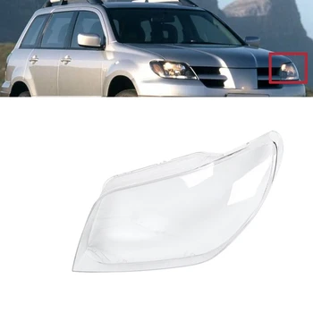 

Car Clear Front Headlight Lens Cover Replacement Headlight Shell Cover for Mitsubishi Outlander 2004 2005 2006