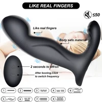 Finger Prostata Vibrator Drahtlose Fernbedienung Vagina Anal Stimulator Butt Plug Klitoris G-punkt Anal Sex Spielzeug für Männer Frauen 2