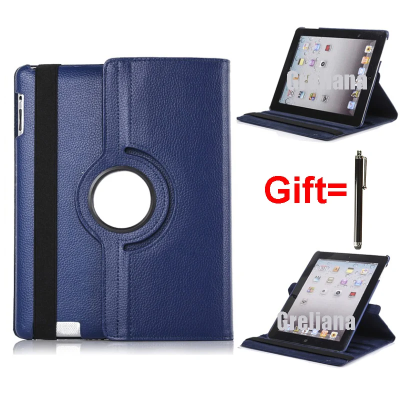 Магнитный чехол для iPad 2 3 4 с функцией автоматического пробуждения и подставкой