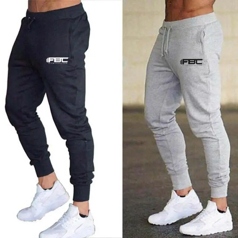 

New Spring Autumn Brand Gyms Men Joggers Sweatpants Men's Joggers Trousers Sporting Clothing The High Quality Bodybuilding Pants