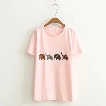 

2018 Summer T-shirt Women Casual Lady Top Tees Tshirt Female Clothing T Shirt bodysuit Printed Top Tee