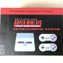 Дропшиппинг ретро супер Классическая игра Мини ТВ 16 бит семейный ТВ Видео игровая консоль для/SNES/двойной Ручной игровой плеер подарок