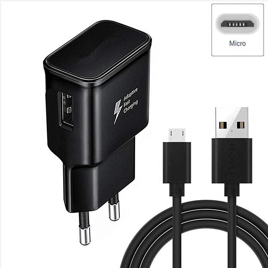 Для Samsung galaxy J2 J4 Core J6 Huawei P Smart 2019 LG G3S G4 LED 9V 1.67A Micro USB кабель + QC 3 0 портовое быстрое