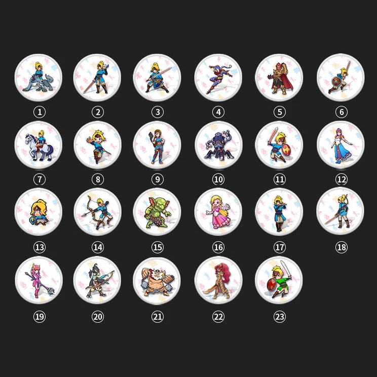 23 шт. NFC карты Zeldaes Odyssey 2 Fire Emblem kir для Amiibo игры break of the wild ДЛЯ NS NX Switch аксессуары для видеоигр - Цвет: 23 pcs coin zeld