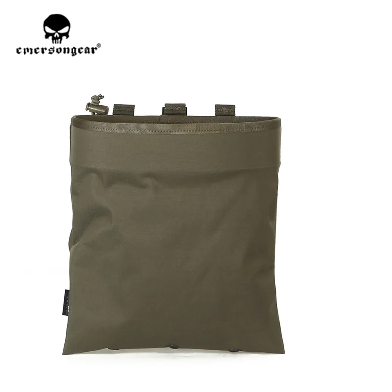 EMB6032RG Emersongear Emerson Тактический Рециркулирующий подсумок Molle Dump нейлоновый подсумок охотничий мешок Ranger зеленый цвет 500D Cordura - Цвет: EMB6032RG