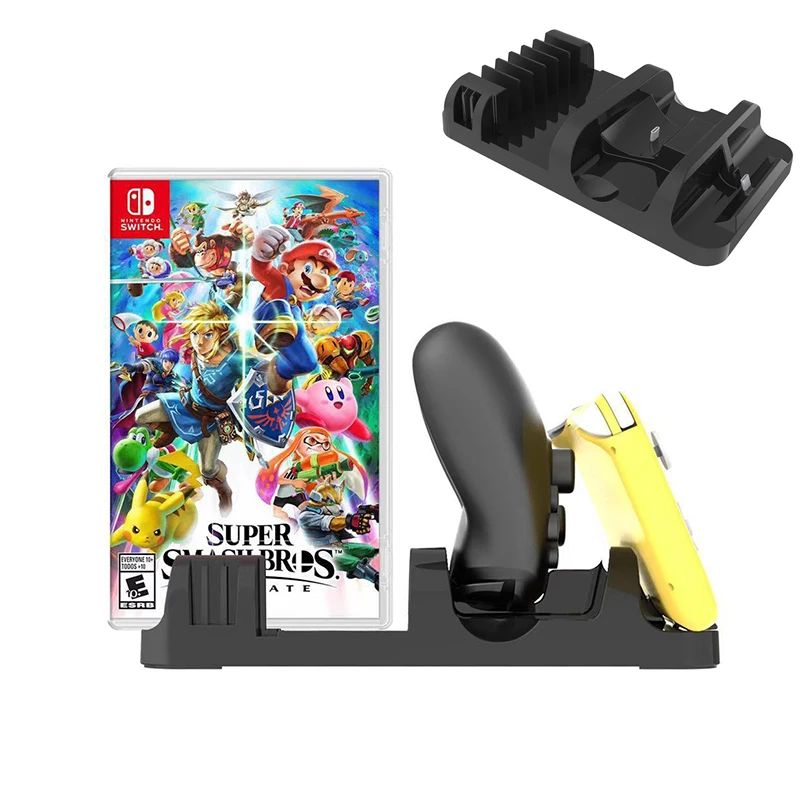 

Multifunction USB Charging Dock Station Storing Stand Holder Bracket for Nintend Switch Lite Console Controller Chargers Station