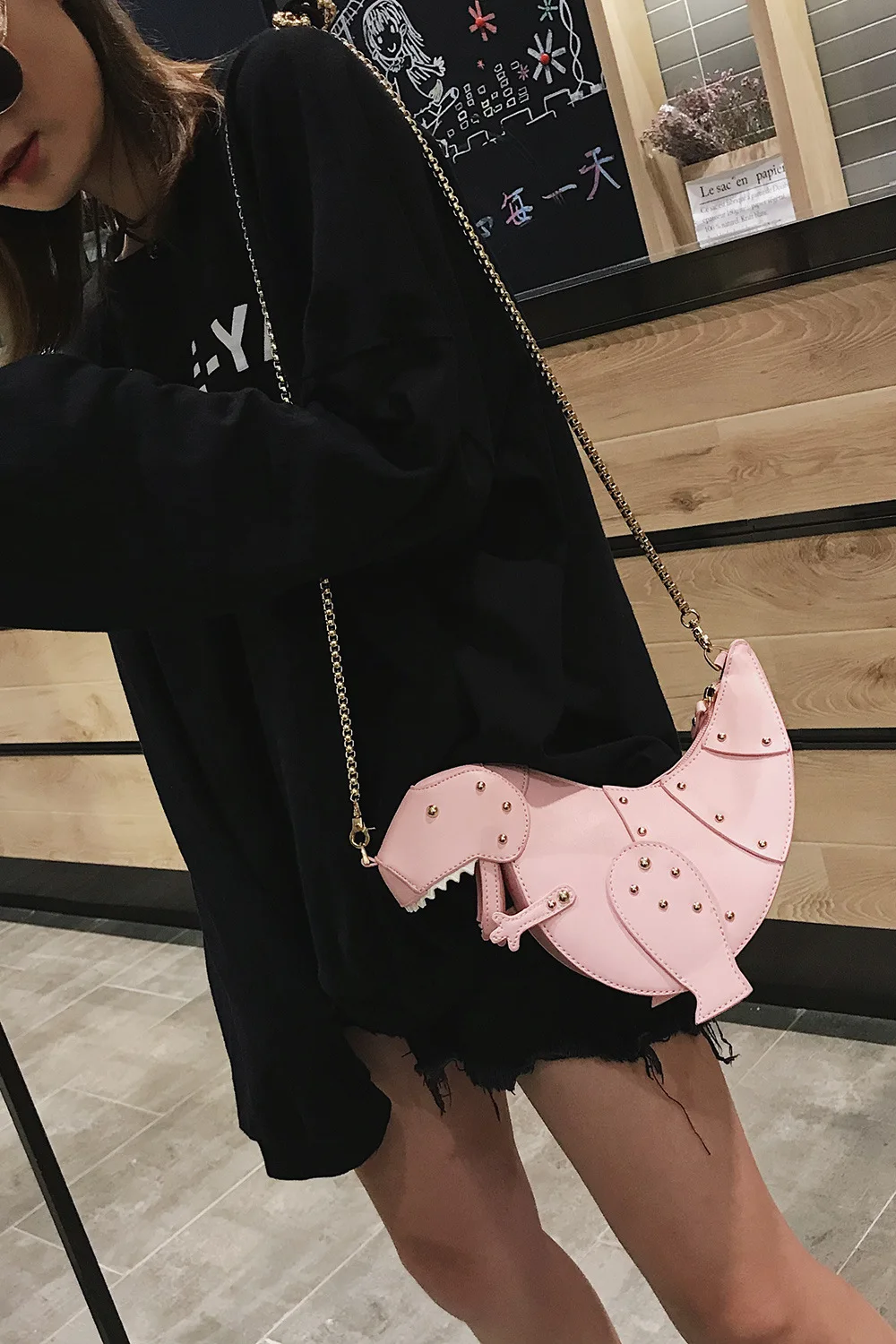 Высокое качество PU динозавр рюкзак Kawaii розовый динозавр рюкзак Персонализированная Сумка Кошелек для монет подарок для девушки