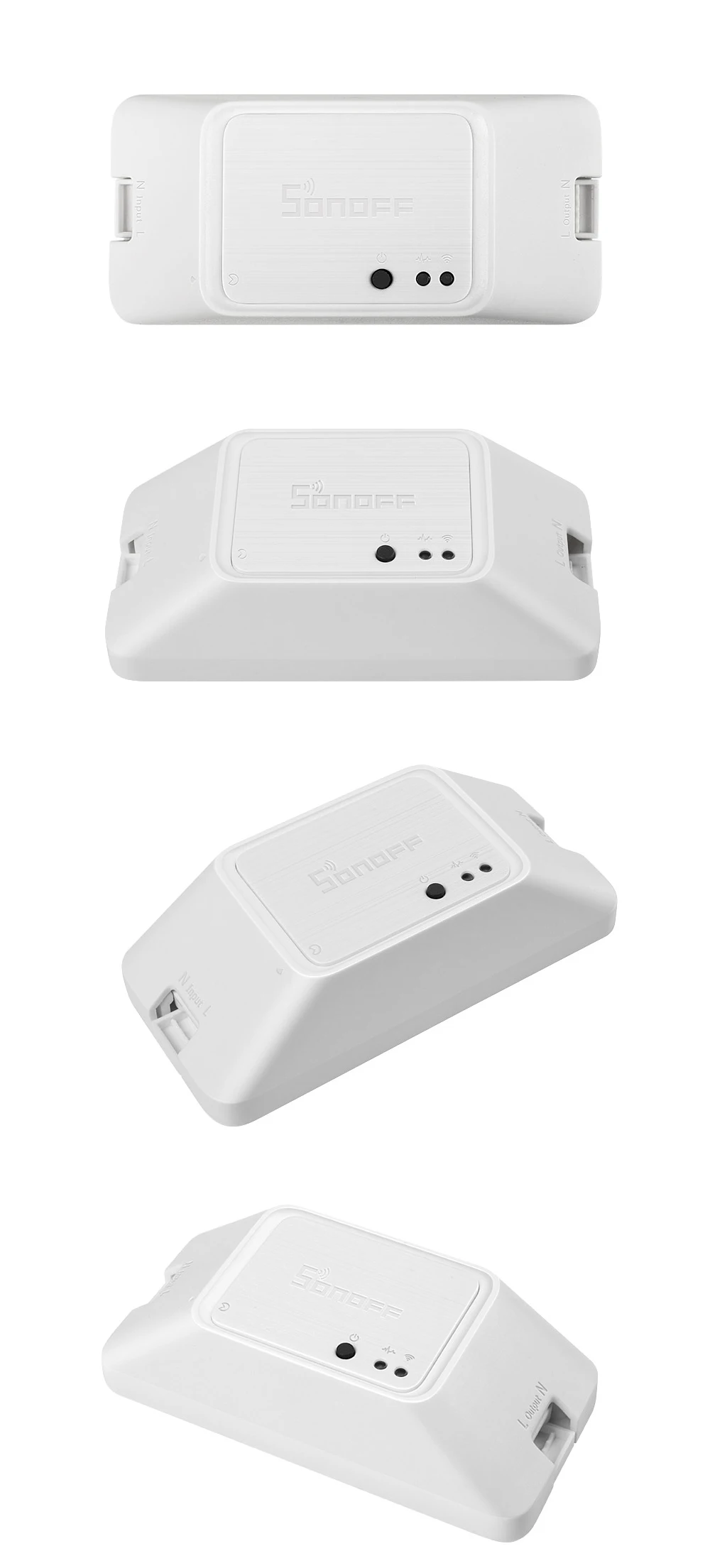 Sonoff zbr3 zigbee switch module diy smart switch wireless switches voice control via alexa smartthings hub (3pcs basiczbr3)