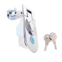 2x компрессионный хромированный заподлицо нажимные замки защелка ящик для инструментов Кемпер трейлер