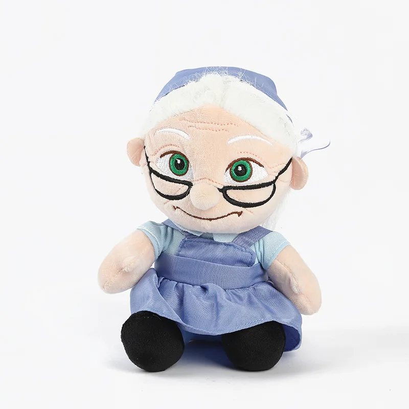 20CM the Movie UP Carl Grandfather Grandmother Cartoon Stuffed Soft Plush Toy
