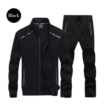 

9XL Jogging Suits Men Sportswear Casual Stretch Sports Suit Gym Wear Fitness Workout Clothes Bodybuilding Running Tracksuit