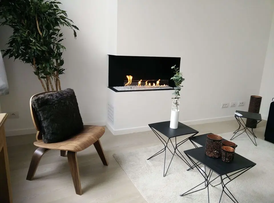 

Inno-Fire 18 дюймов домашний огонь этанолом, биоэтанол, умный камин