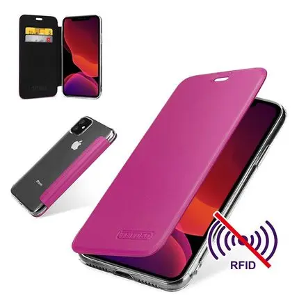 Модный чехол из натуральной кожи с откидной крышкой для телефона iPhone 11/11 Pro мягкий чехол из искусственной кожи для iPhone 11Pro Max Fundas Coque capa - Color: 12