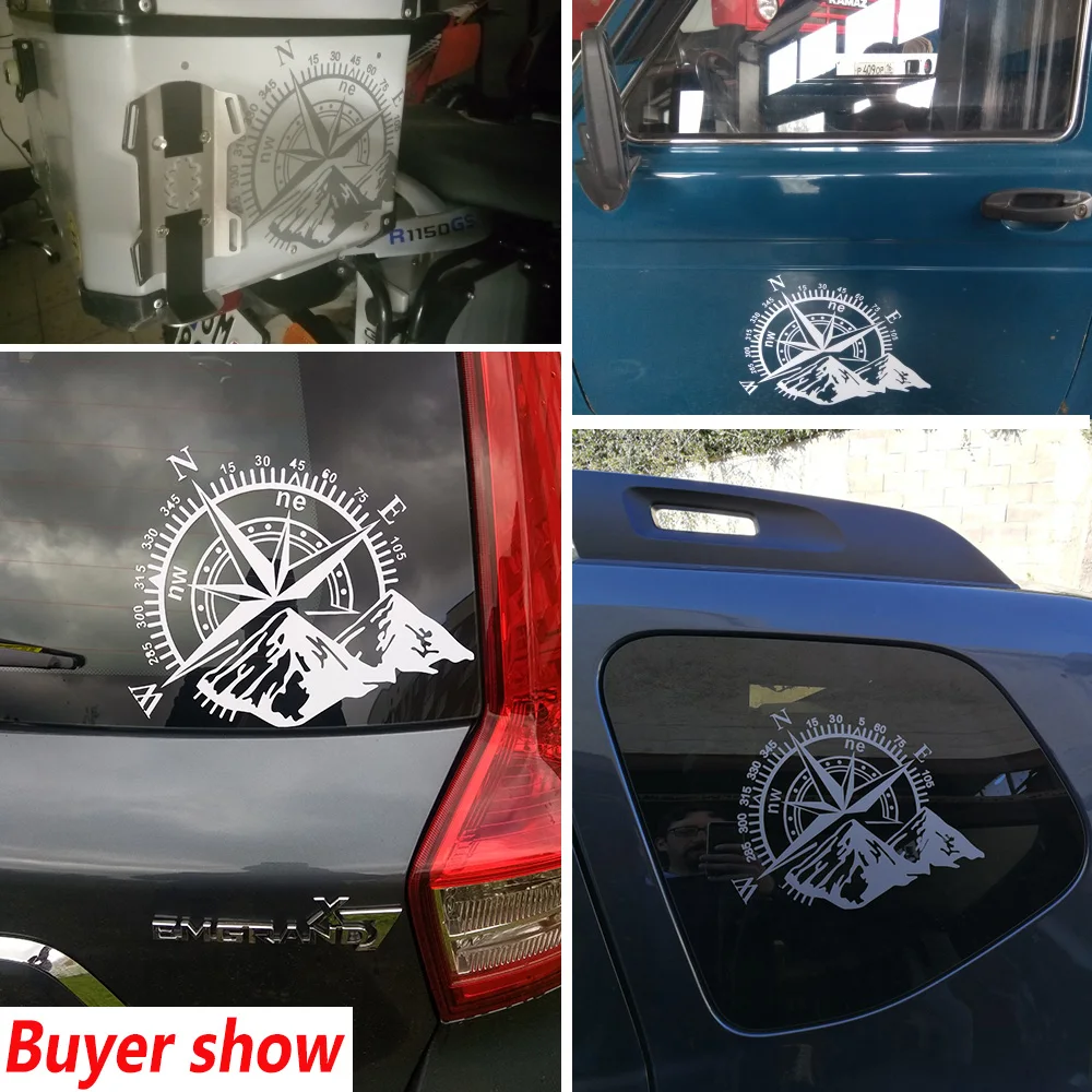 Point of Mountain Car Sticker Funny Vinyl Car-Styling Decals For Auto Window Motorcycle Decor наклейки на авто
