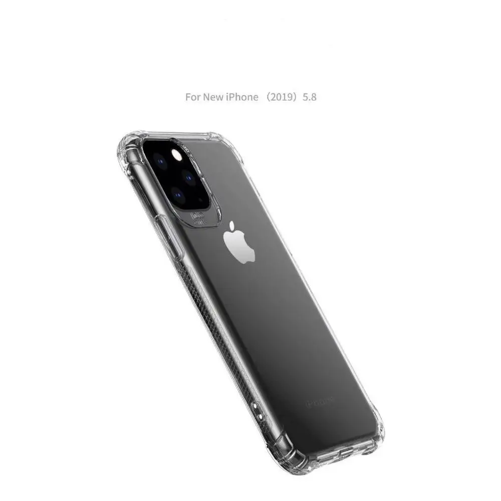 10 шт мягкий прозрачный силиконовый чехол для iPhone 11 на iPhone Pro Max ударопрочный прозрачный ТПУ чехол для iPhone 11