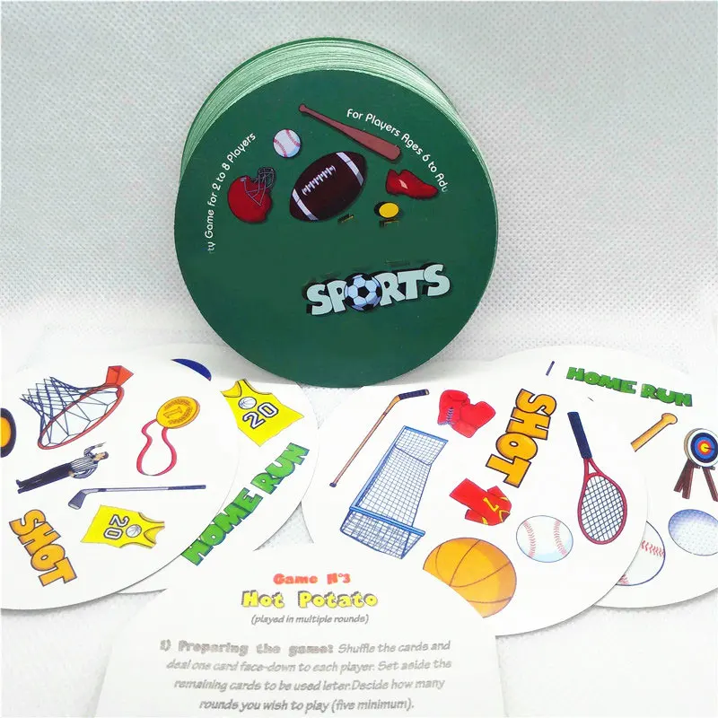spot board games enjoy it for kids family party most classic Dobble it cards game - Color: spot sports