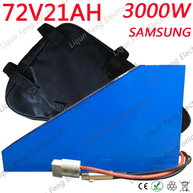 Литий-ионный аккумулятор Samsung для электровелосипеда 72 в 21 А · ч 2000 Вт 3000 | Спорт и