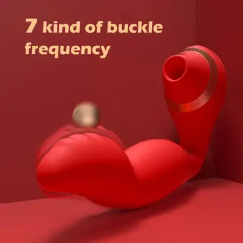 Finger Sucking Vibrator Women G Spot Clit Sucker Nipple Stimulator Rechargeable Female  Vaginal Orgasm Clitoris Adult Sex Toys 4