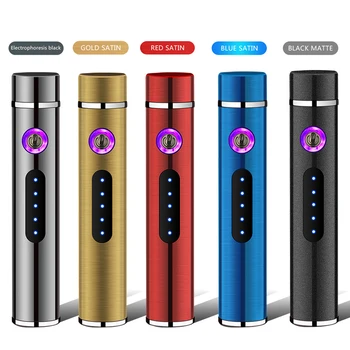 

ZIYLCO Electronic Flameless USB Rechargeable Lighter Windproof Dual Arc Lighter For Hiking Camping Cigarette