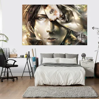 

[Self-Adhesive] 3D Attack on Titan 167 Japan Anime Wall Stickers Mural Decal Wall Murals AJ WALLPAPER Belly