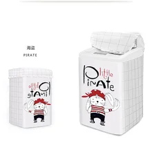 SRYSJS стиральная машина Пылезащитная крышка серебряное покрытие Водонепроницаемая стиральная машина тканевая крышка наклейка застегнуть Стильный чехол