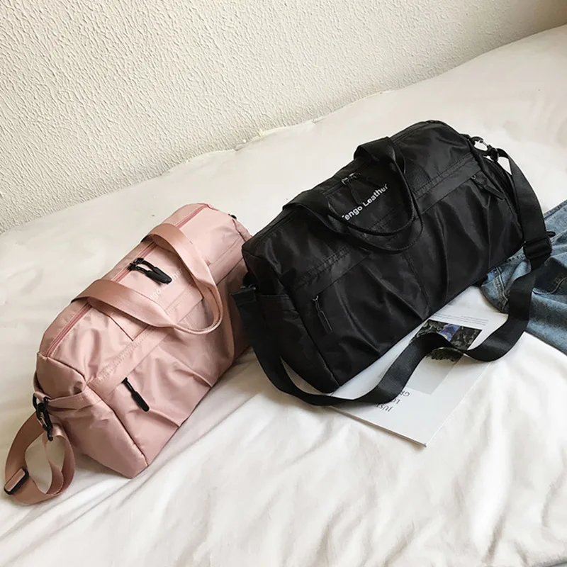 Женская спортивная сумка, сумки для йоги, женская спортивная сумка для фитнеса, черная сумка, рюкзаки, Портативная сумка для путешествий, тренировочная сумка с отделением для обуви, для улицы