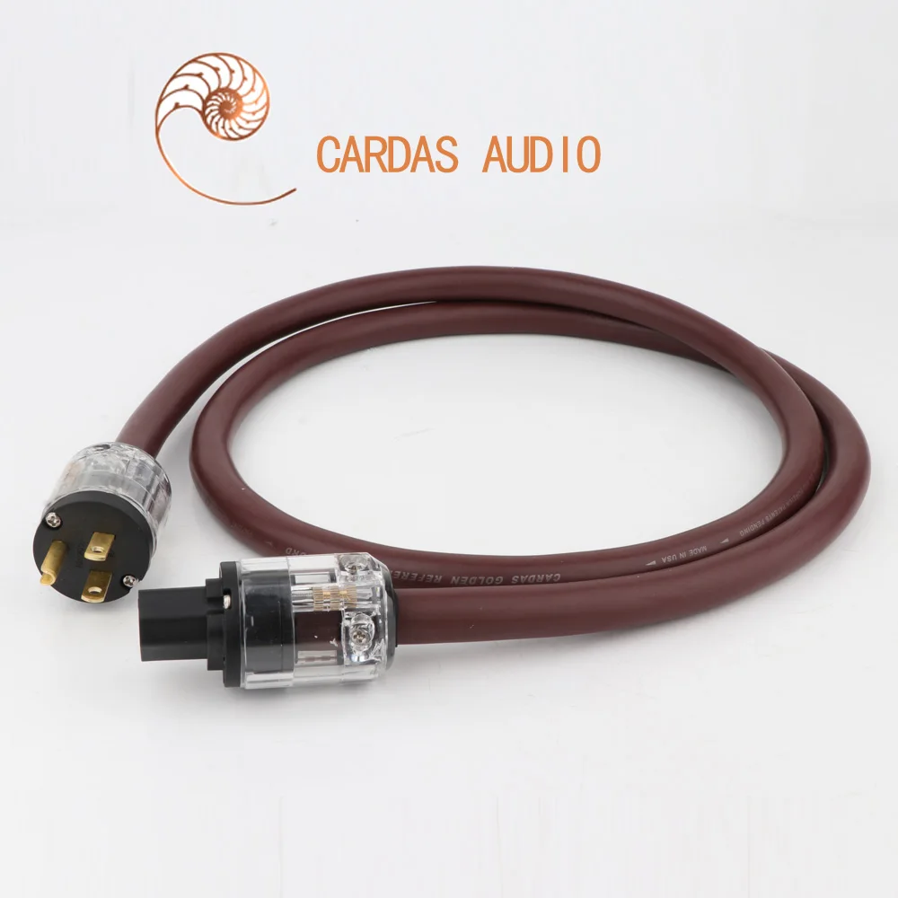 Шнур питания HIFI cardas золотистый для справочных целей шнур переменного тока с oyaide P