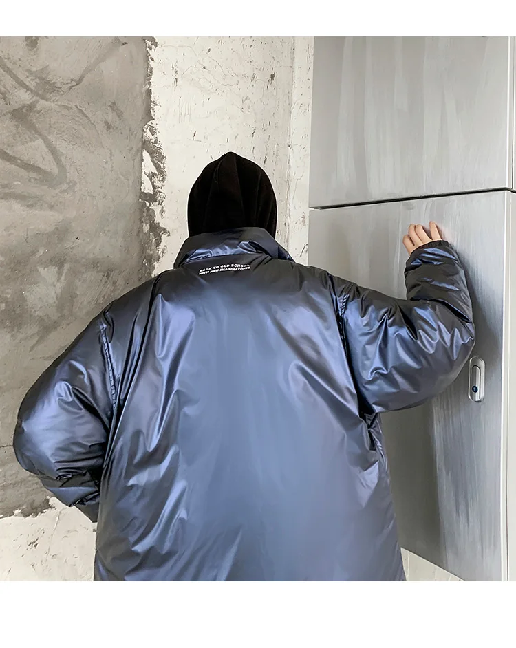 Privathinker женские парки в стиле хип-хоп, большие размеры, женские плотные теплые куртки, мужские Яркие кожаные зимние парки, пальто