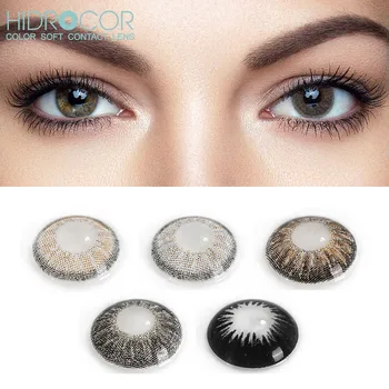 

2pcs/pair Colorful Contact Lenses for Eyes Colored Lenses for Eyes Contacts with Color Cosmetic Makeup Beauty Pupil