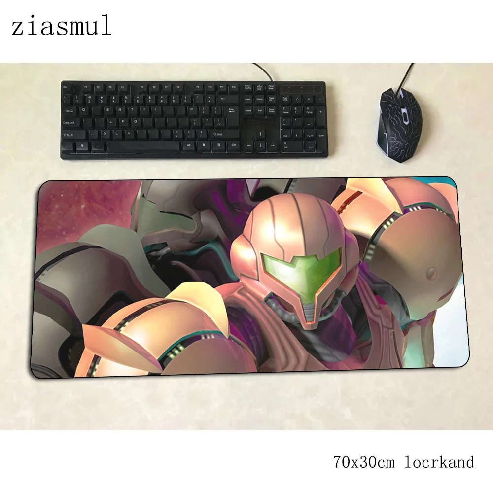 Metroid коврик для мыши массового узор компьютерный 700x300x3 мм игровой большой